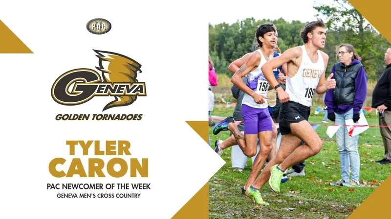 Caron Wins Another Weekly Award for Cross Country