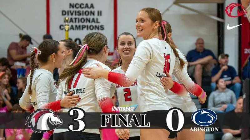 Women's Volleyball Secures Playoff Berth in Sweep of Abington