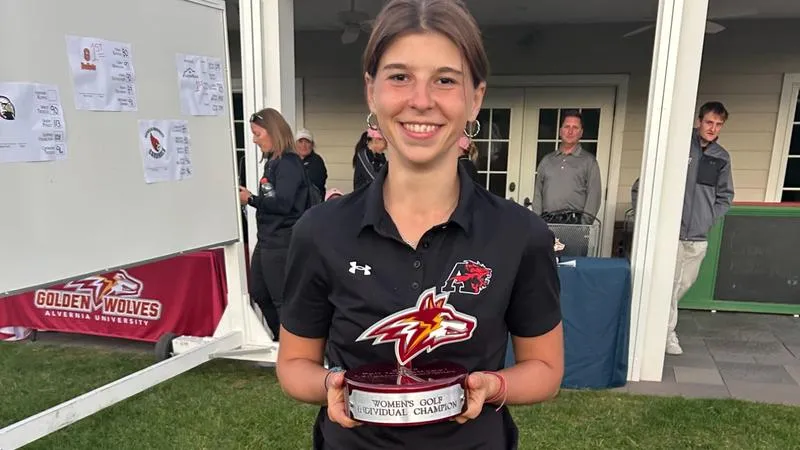Catania wins Alvernia Invitational