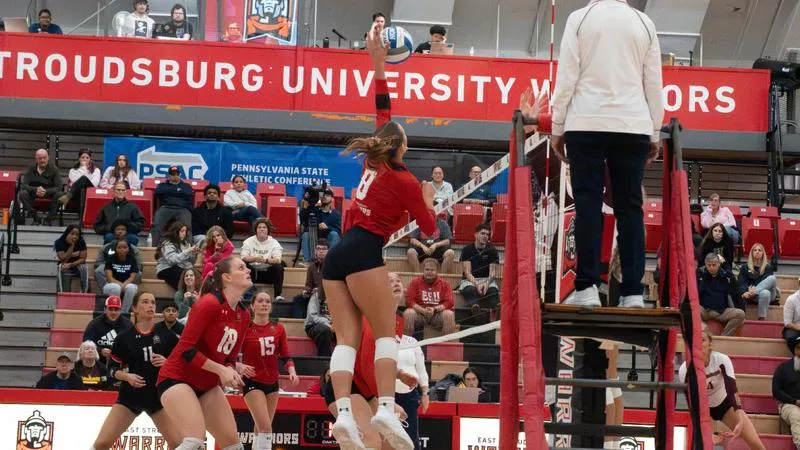 Ruggiero Leads Warriors to Four-Set Victory Over Bloomsburg