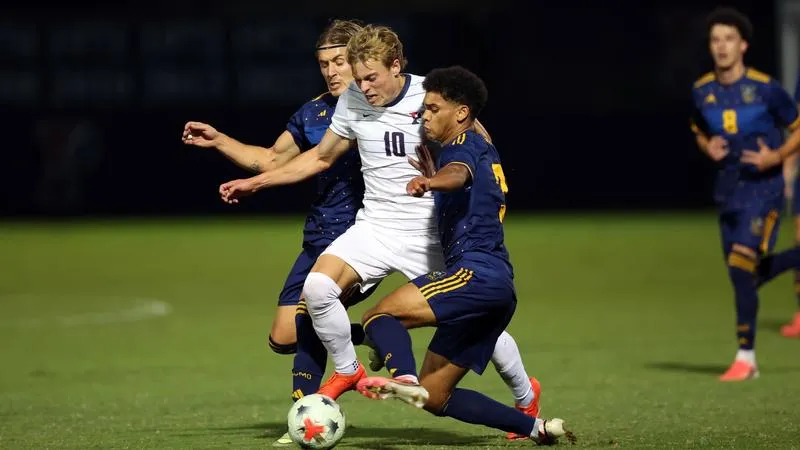 Penn Battles No. 5 Kansas City in 2-1 Setback