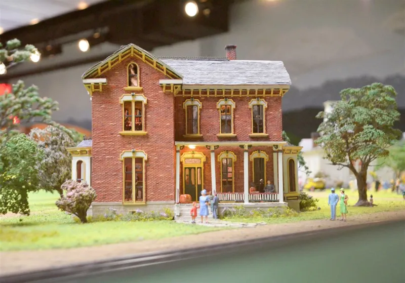 When the Miniature Railroad added a library, did a ghost tag along?