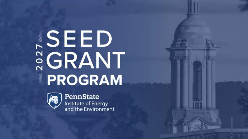 IEE accepting proposals for 2027 Seed Grant Program