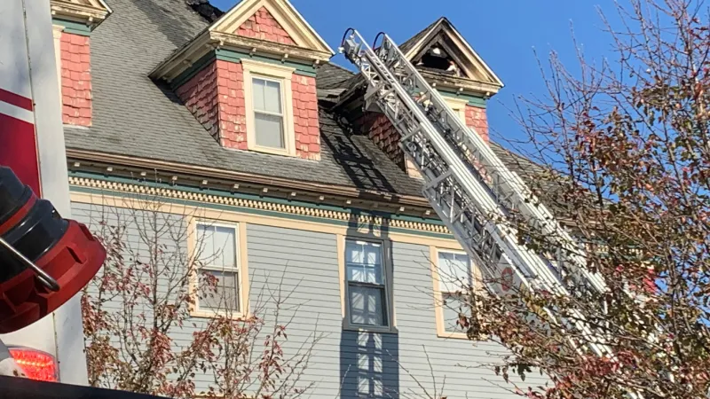 Fire forces 24 people from their homes day before Thanksgiving