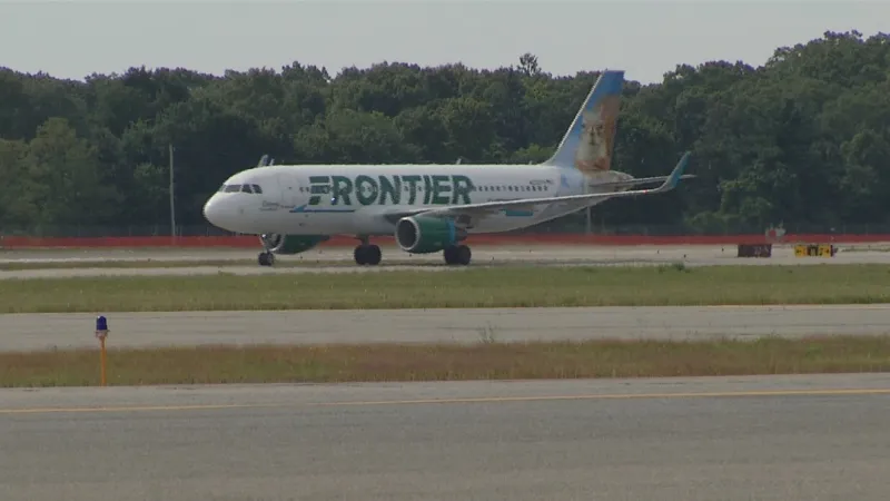 Frontier Airlines will cease service to T.F. Green Airport