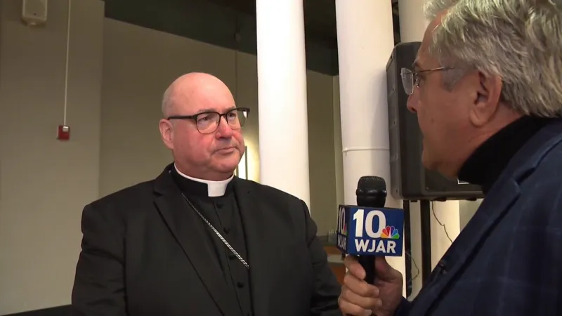 '10 News Conference' meets new Providence Bishop Richard Henning