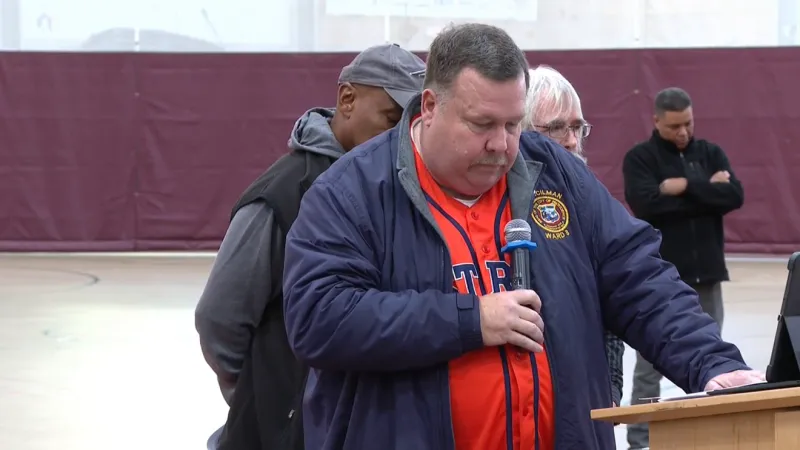 Providence Councilman Taylor holds moment of silence for man shot, killed in the city