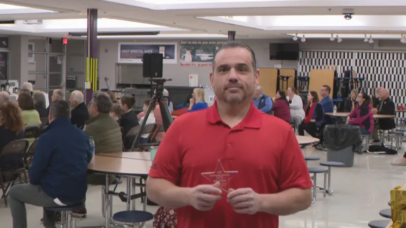 Bristol custodian recognized for helping choking student