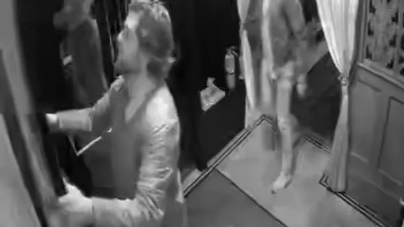 Caught on camera: Painting stolen off the walls of The George in Providence