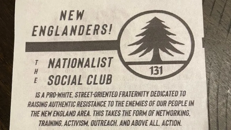 Warwick man says he may have been targeted with hateful flyers