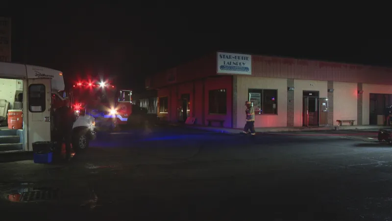Multiple drivers alert Coventry Fire Department about fire at business