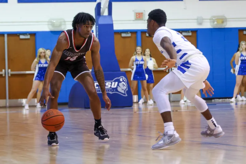 Men's basketball tops Central Connecticut