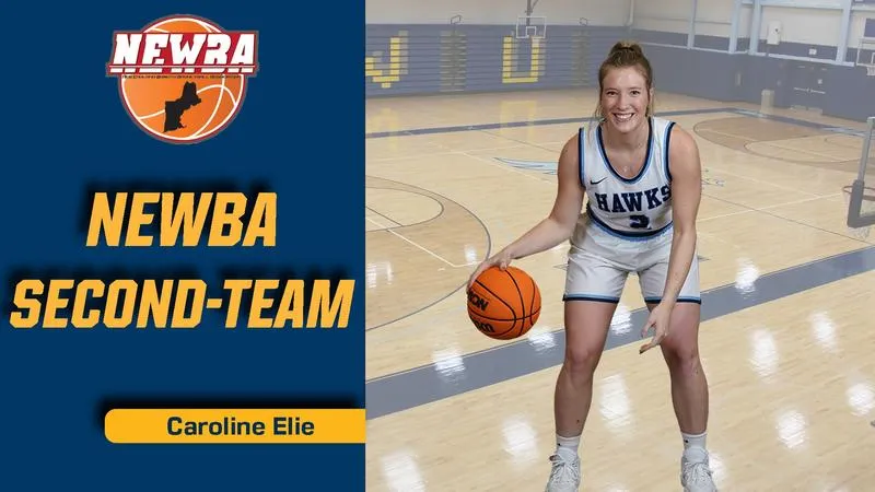 Women's Basketball: Elie Picks up Second NEWBA Honor of Season