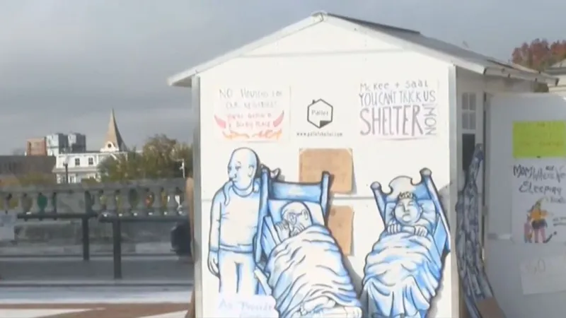 Cranston addresses idea of pallet housing for homeless in Pastore Center