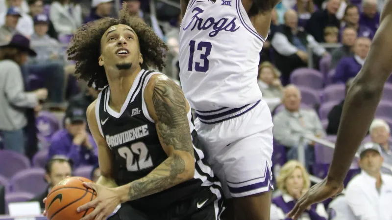 Men's Basketball Falls to TCU, 75-62