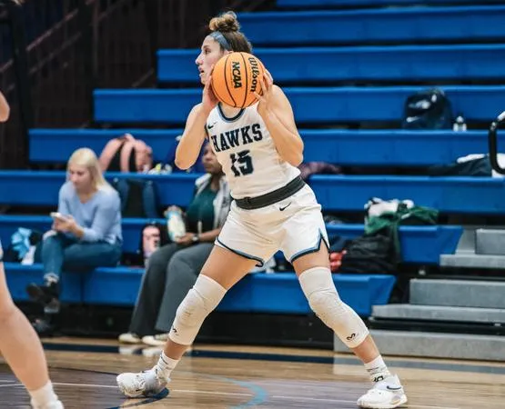 Women's Basketball: Hawks Power Past Bison in CCC Opener