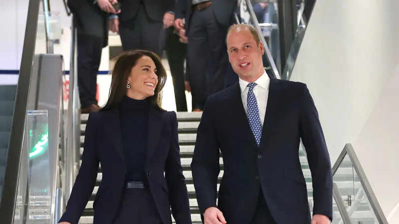 Royals arrive in Boston with eye on environment prize