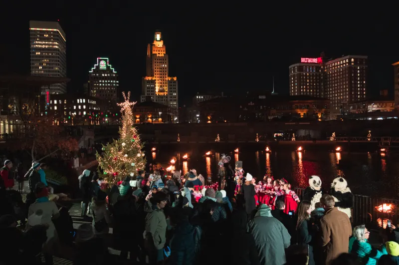 Soak Up the Final Two Nights of Three Nights of Lights in Providence