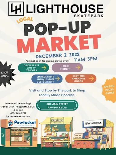 Pop In at Lighthouse Skatepark's Pop-Up Market