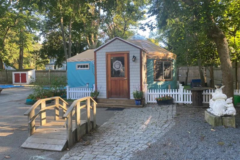 Spent Yuletide in a Yurt with Apple Blossom Preschool Programming