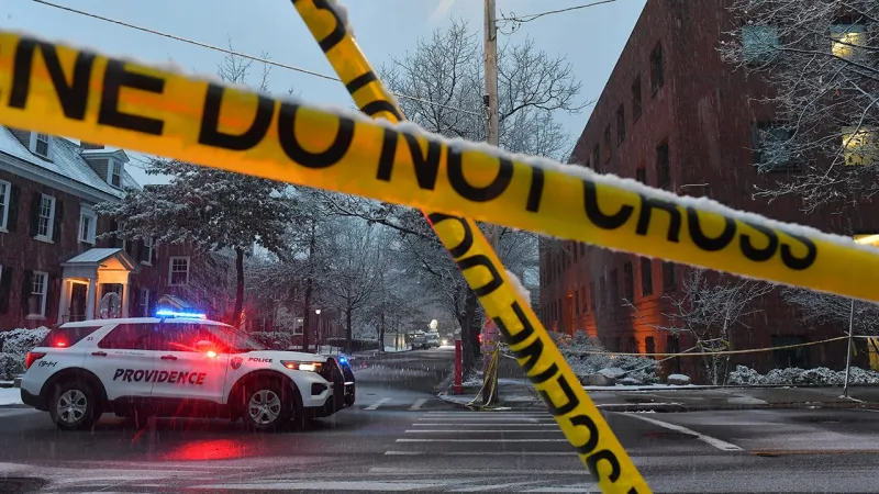 Brown grad who's survived two campus shootings recounts terror after police release detained suspect