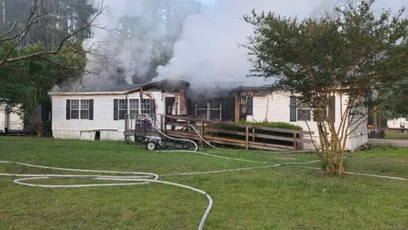 6 displaced in Florence Co. home fire