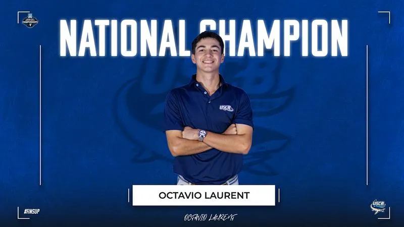 Octavio Laurent Caps Off Historic Freshman Season Making History with National Title