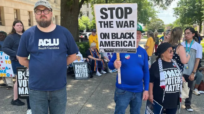 Community rallies against redistricting in South Carolina