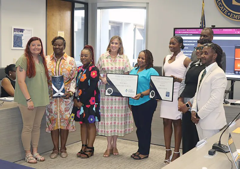 And the Sumter School District school winners are ...