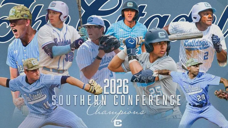 Holmes, The Citadel Outduel Samford, 3-1, Seize SoCon Baseball Championship