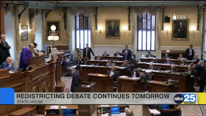 SC Senators return to State House Tuesday for redistricting debate