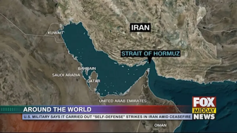 U.S. Military's Latest Strikes Targeting Iran Were "Self-Defense"
