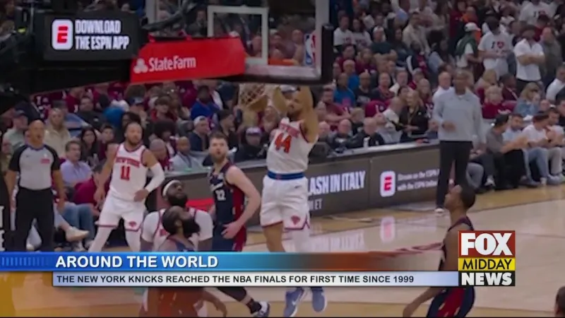 New York Knicks Reach NBA Finals For First Time Since 1999