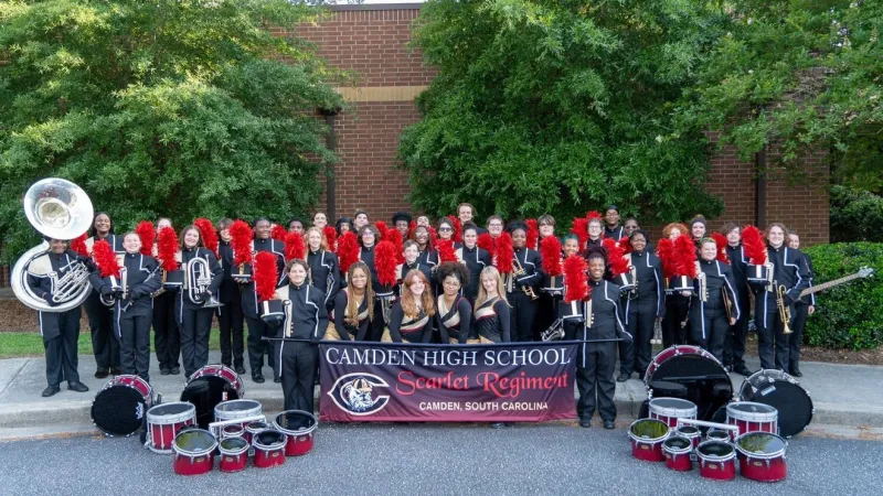Camden High band to participate in national Memorial Day parade