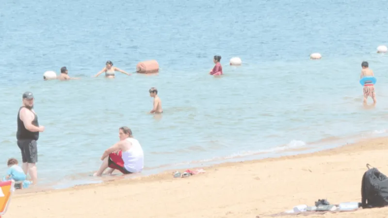 Despite the rainy weather, dozens spend Memorial Day at Lake Murray
