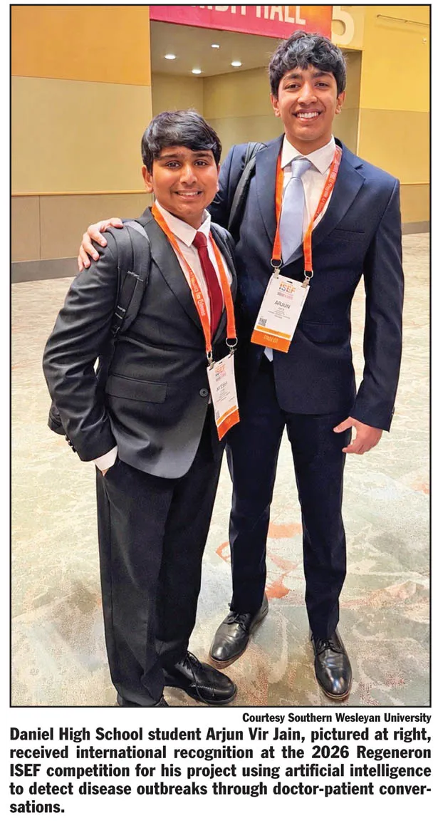 Daniel student earns prestigous awards at Phoenix science fair