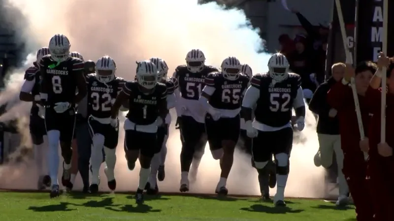 Game times and networks set for Gamecocks' first three games