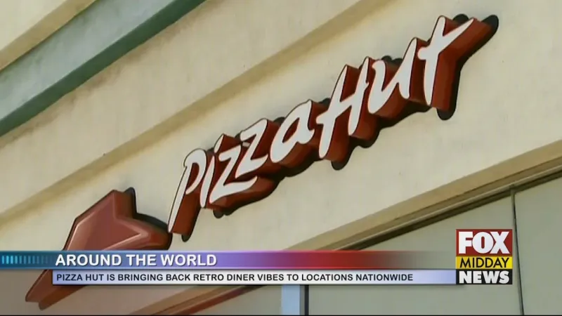 Pizza Hut Is Bringing Back Retro Vibes To Locations