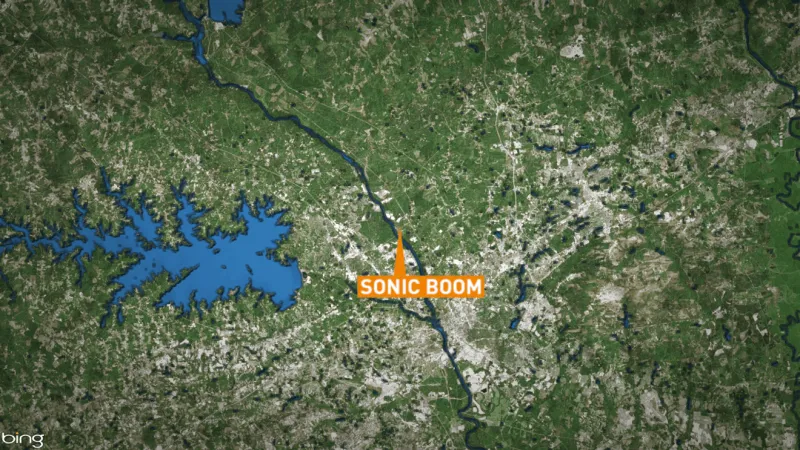Sonic boom confirmed in the Midlands
