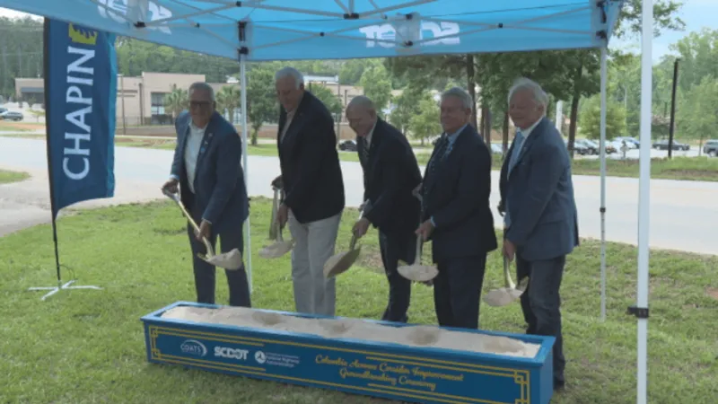 Chapin breaks ground on Columbia Avenue corridor project to ease traffic congestion