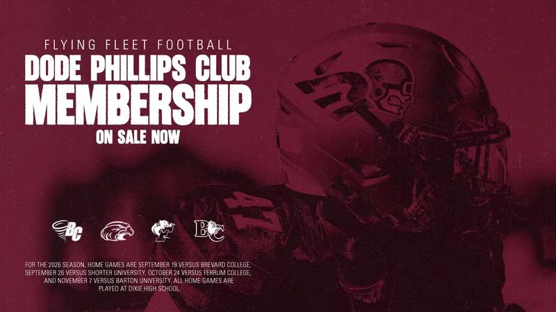 Erskine Football | Dode Phillips Club memberships available now for 2026 season