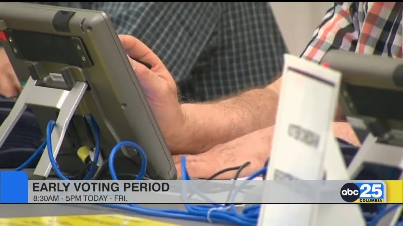 SC early voting continues through Friday