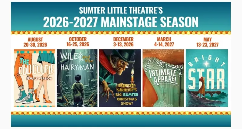 Sumter Little Theatre 2026-27 season to explore profound themes through humor and heart