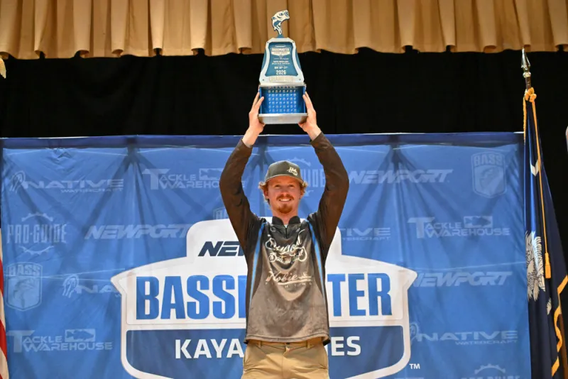 Tennessee's Minor wins weather-shortened kayak event on Santee Cooper