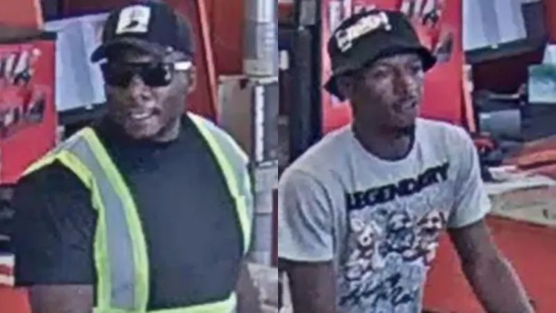 RCSD investigators searching for men in connection with Home Depot theft