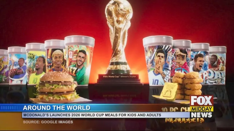 McDonald's Launches 2026 World Cup Meals And Happy Meals
