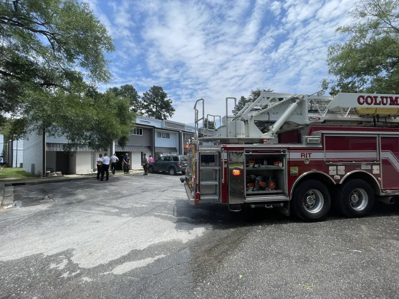 3 left displaced following an afternoon apartment fire
