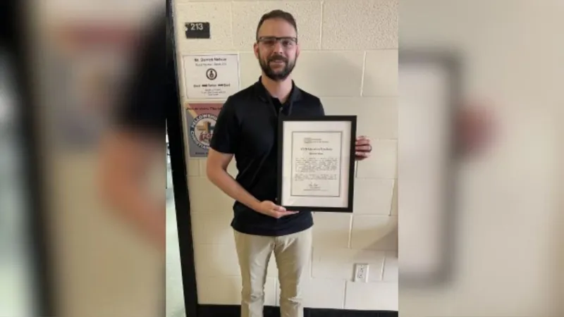 Hartsville High teacher Derrick Nelson named SC Holocaust Educator of Excellence