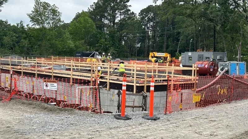 $100M-plus West Ashley sewer tunnel extension under construction to curb storm overflows