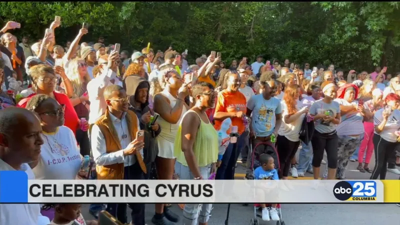 Memorial gathering honors the life of slain 14-year-old Cyrus Carmack-Belton